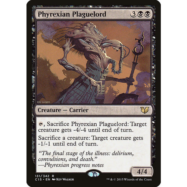 Magic: The Gathering Phyrexian Plaguelord (131) Lightly Played