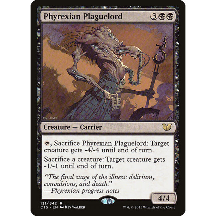 Magic: The Gathering Phyrexian Plaguelord (131) Lightly Played