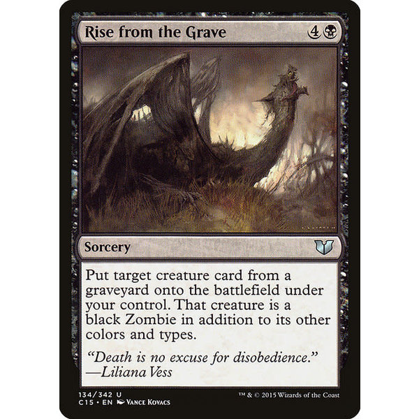 Magic: The Gathering Rise from the Grave (134) Moderately Played