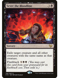 Magic: The Gathering Sever the Bloodline (136) Moderately Played