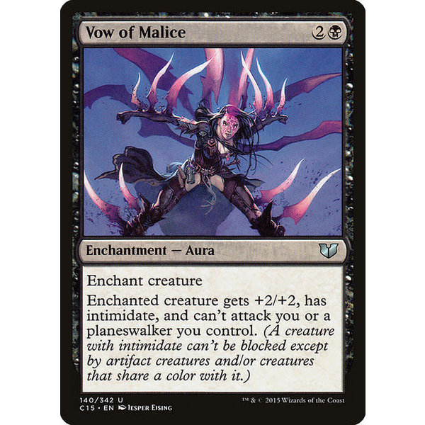 Magic: The Gathering Vow of Malice (140) Lightly Played