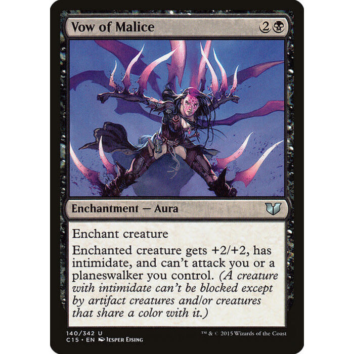 Magic: The Gathering Vow of Malice (140) Lightly Played