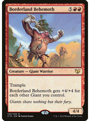 Magic: The Gathering Borderland Behemoth (142) Lightly Played