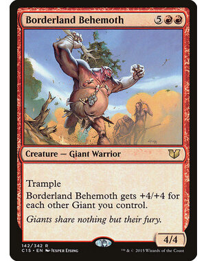 Magic: The Gathering Borderland Behemoth (142) Lightly Played