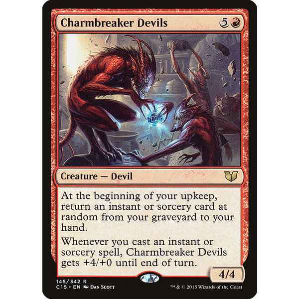 Magic: The Gathering Charmbreaker Devils (145) Lightly Played