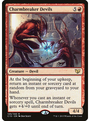Magic: The Gathering Charmbreaker Devils (145) Moderately Played