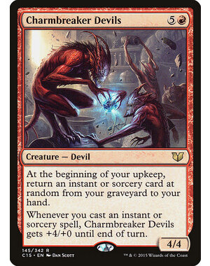 Magic: The Gathering Charmbreaker Devils (145) Moderately Played