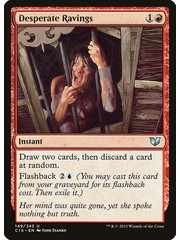 Magic: The Gathering Desperate Ravings (149) Lightly Played