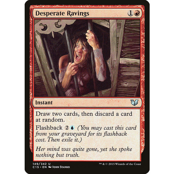 Magic: The Gathering Desperate Ravings (149) Lightly Played