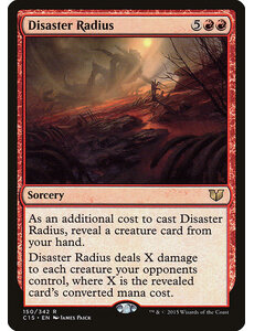 Magic: The Gathering Disaster Radius (150) Lightly Played