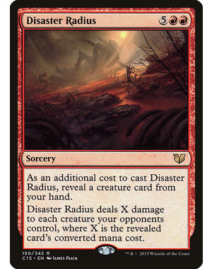 Magic: The Gathering Disaster Radius (150) Lightly Played