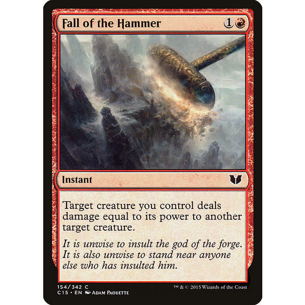 Magic: The Gathering Fall of the Hammer (154) Lightly Played