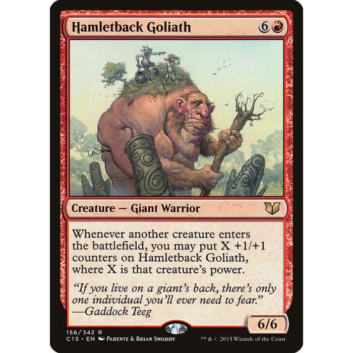 Magic: The Gathering Hamletback Goliath (156) Lightly Played