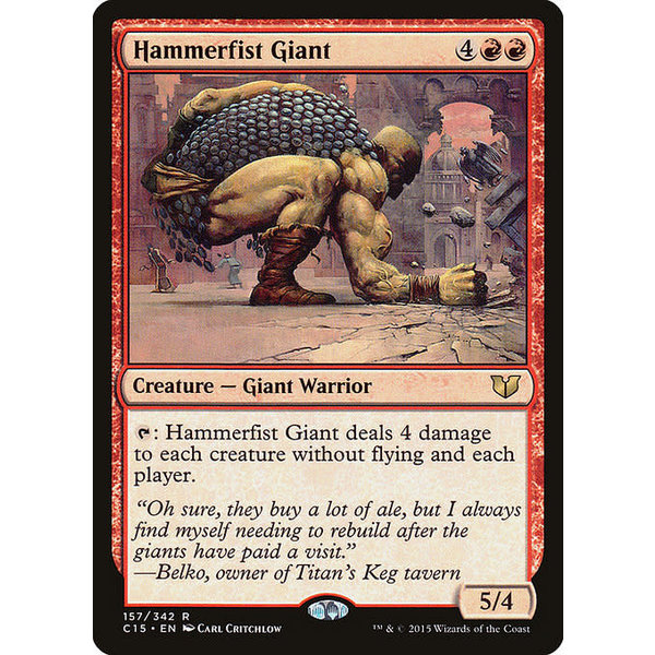Magic: The Gathering Hammerfist Giant (157) Lightly Played