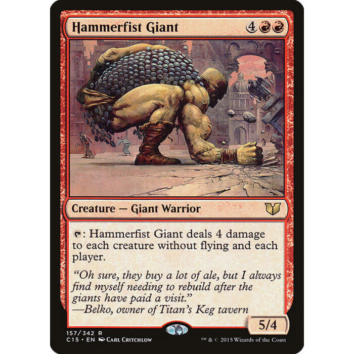 Magic: The Gathering Hammerfist Giant (157) Lightly Played