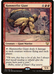 Magic: The Gathering Hammerfist Giant (157) Moderately Played
