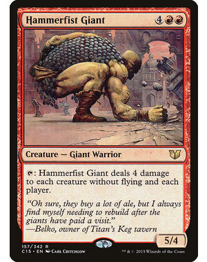 Magic: The Gathering Hammerfist Giant (157) Moderately Played