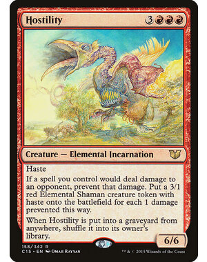 Magic: The Gathering Hostility (158) Lightly Played