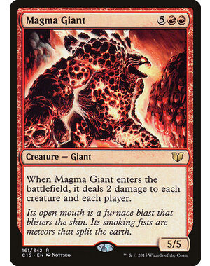 Magic: The Gathering Magma Giant (161) Lightly Played