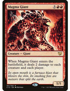 Magic: The Gathering Magma Giant (161) Moderately Played