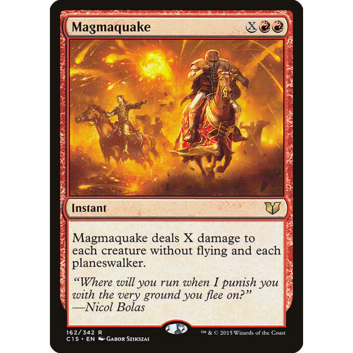 Magic: The Gathering Magmaquake (162) Lightly Played