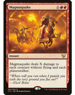 Magic: The Gathering Magmaquake (162) Moderately Played