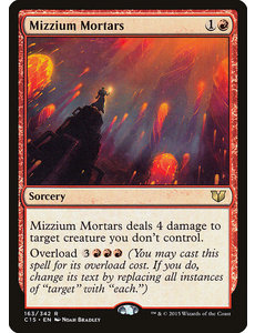 Magic: The Gathering Mizzium Mortars (163) Lightly Played