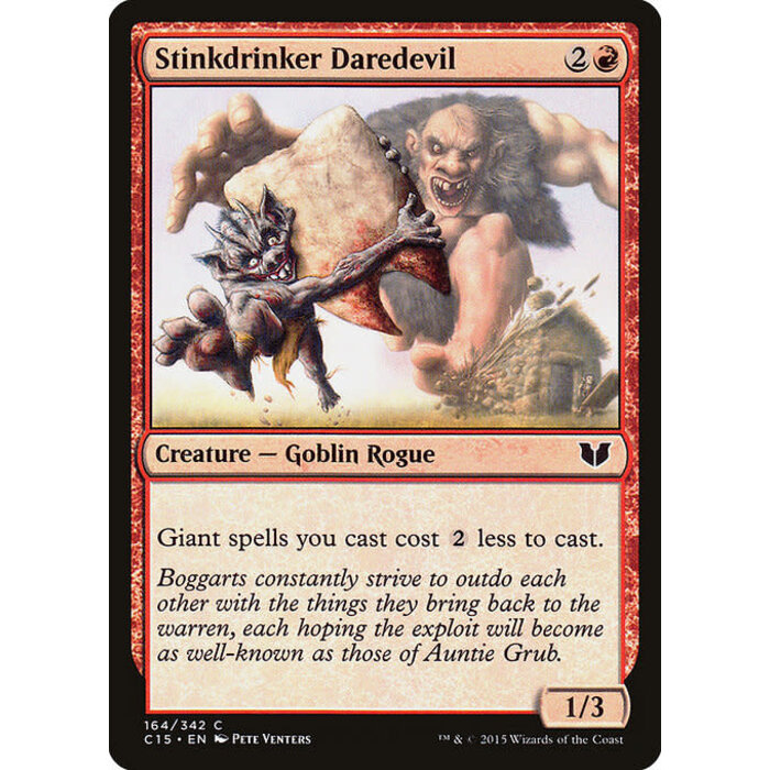Magic: The Gathering Stinkdrinker Daredevil (164) Lightly Played