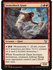 Magic: The Gathering Stoneshock Giant (165) Lightly Played