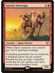 Magic: The Gathering Sunrise Sovereign (166) Lightly Played