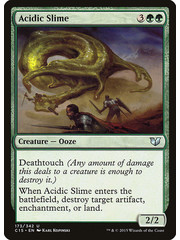 Magic: The Gathering Acidic Slime (173) Lightly Played