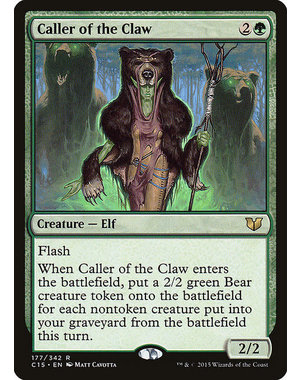 Magic: The Gathering Caller of the Claw (177) Lightly Played
