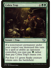 Magic: The Gathering Cobra Trap (180) Moderately Played