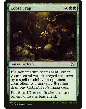 Magic: The Gathering Cobra Trap (180) Moderately Played