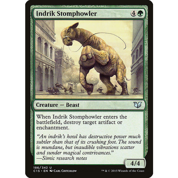 Magic: The Gathering Indrik Stomphowler (186) Lightly Played