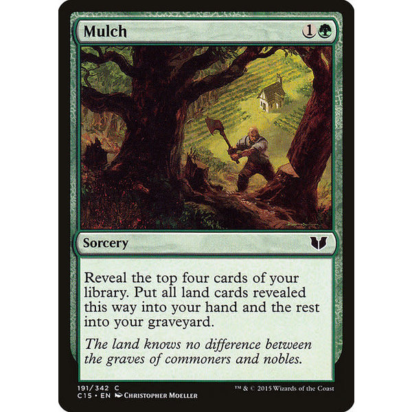 Magic: The Gathering Mulch (191) Moderately Played