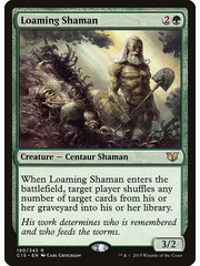 Magic: The Gathering Loaming Shaman (190) Moderately Played