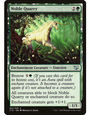 Magic: The Gathering Noble Quarry (193) Lightly Played