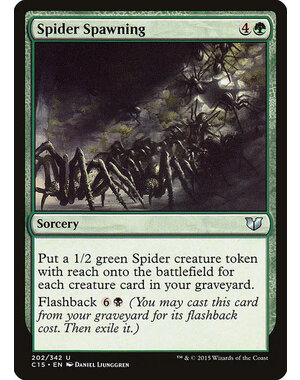 Magic: The Gathering Spider Spawning (202) Lightly Played