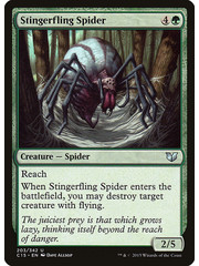 Magic: The Gathering Stingerfling Spider (203) Lightly Played