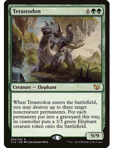 Magic: The Gathering Terastodon (204) Moderately Played