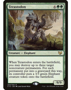 Magic: The Gathering Terastodon (204) Moderately Played