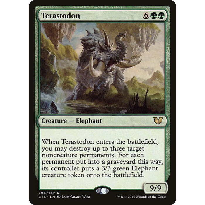 Magic: The Gathering Terastodon (204) Moderately Played