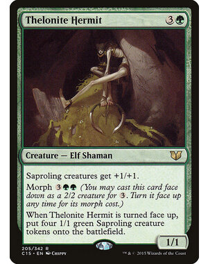 Magic: The Gathering Thelonite Hermit (205) Moderately Played