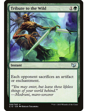 Magic: The Gathering Tribute to the Wild (206) Lightly Played