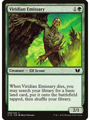 Magic: The Gathering Viridian Emissary (208) Lightly Played