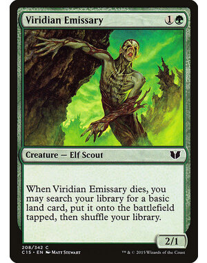Magic: The Gathering Viridian Emissary (208) Lightly Played