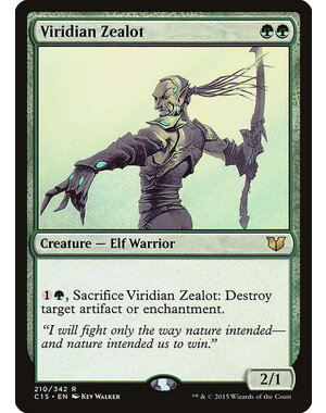 Magic: The Gathering Viridian Zealot (210) Moderately Played