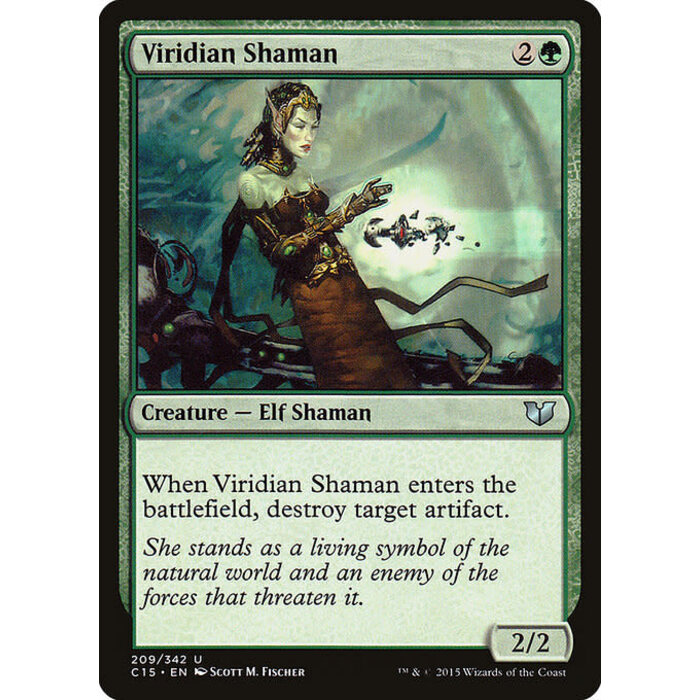 Magic: The Gathering Viridian Shaman (209) Moderately Played