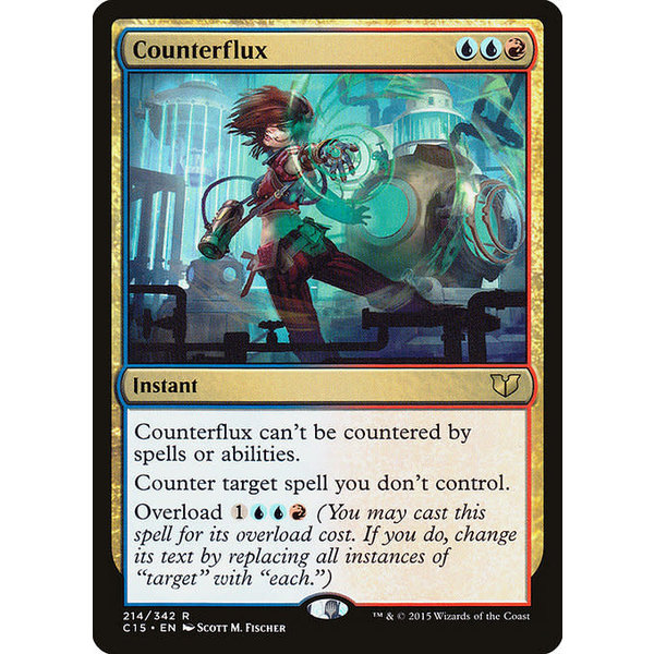 Magic: The Gathering Counterflux (214) Moderately Played